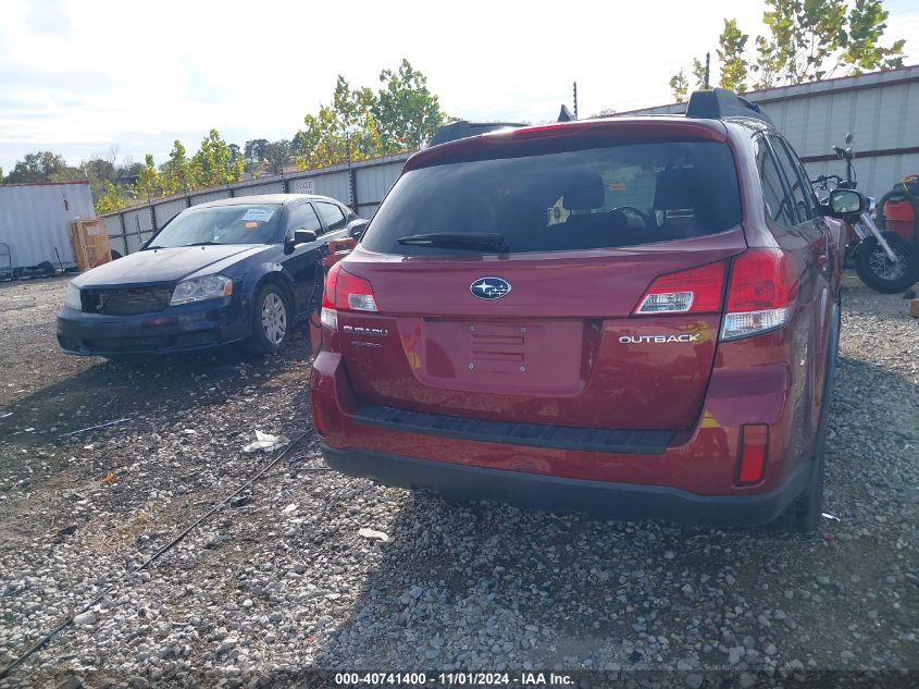 2014 Subaru Outback 2.5I Premium VIN: 4S4BRCFCXE3218188 Lot: 40741400