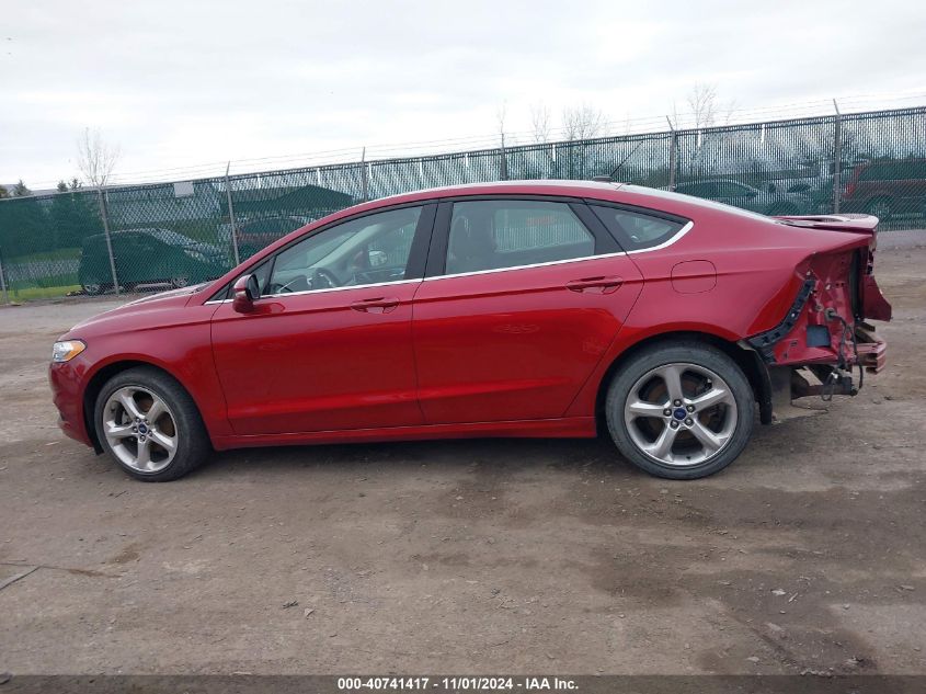 2016 Ford Fusion Se VIN: 3FA6P0T9XGR336612 Lot: 40741417