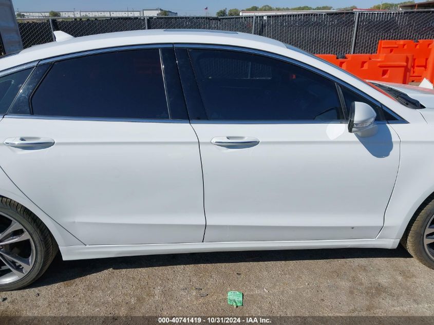 2020 Ford Fusion Titanium VIN: 3FA6P0K96LR205382 Lot: 40741419