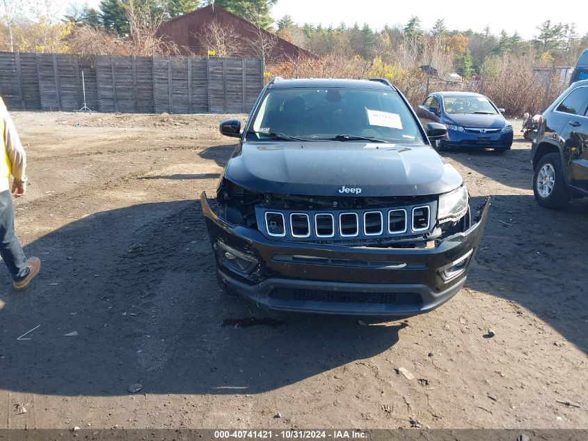 2017 Jeep New Compass Latitude 4X4 VIN: 3C4NJDBB9HT640862 Lot: 40741421