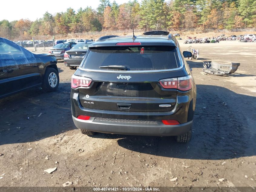 2017 Jeep New Compass Latitude 4X4 VIN: 3C4NJDBB9HT640862 Lot: 40741421