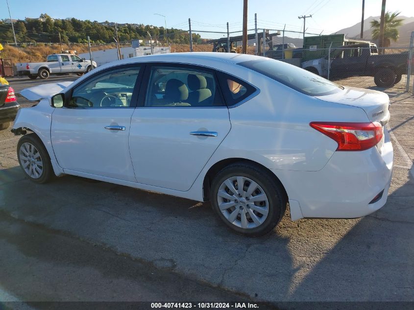 2019 Nissan Sentra S VIN: 3N1AB7AP4KY247357 Lot: 40741423