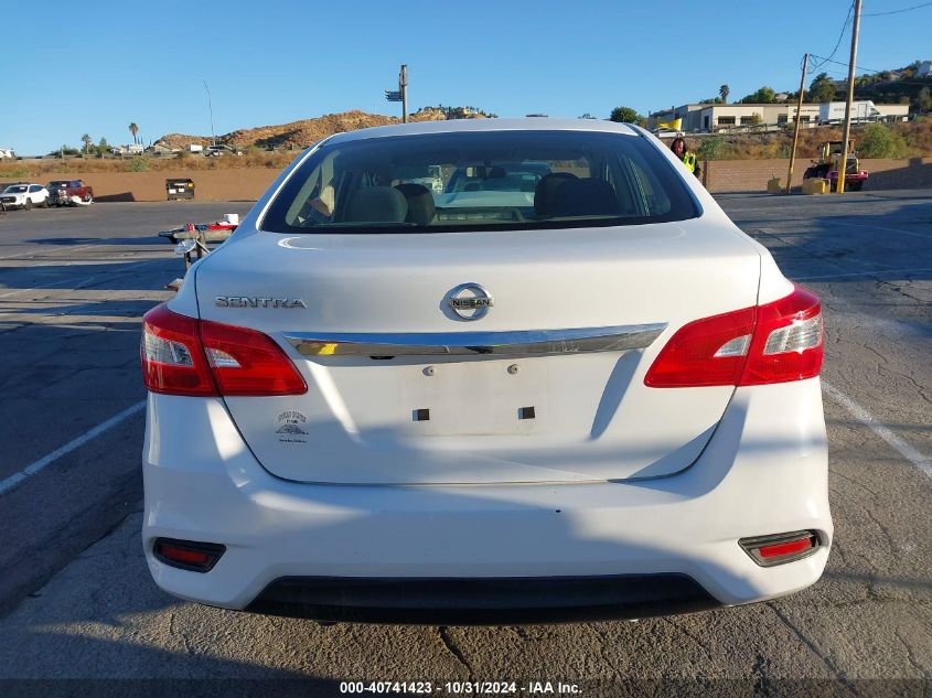 2019 Nissan Sentra S VIN: 3N1AB7AP4KY247357 Lot: 40741423