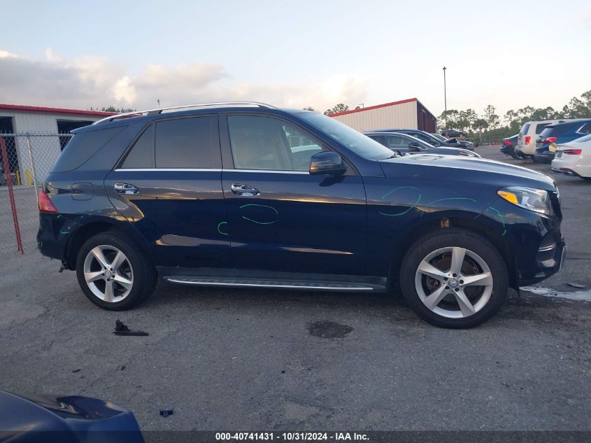 2017 Mercedes-Benz Gle 350 4Matic VIN: 4JGDA5HB2HA878709 Lot: 40741431