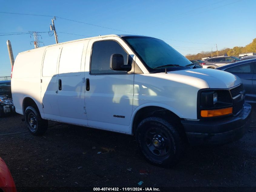 2006 Chevrolet Express Work Van VIN: 1GCGG25V261181650 Lot: 40741432