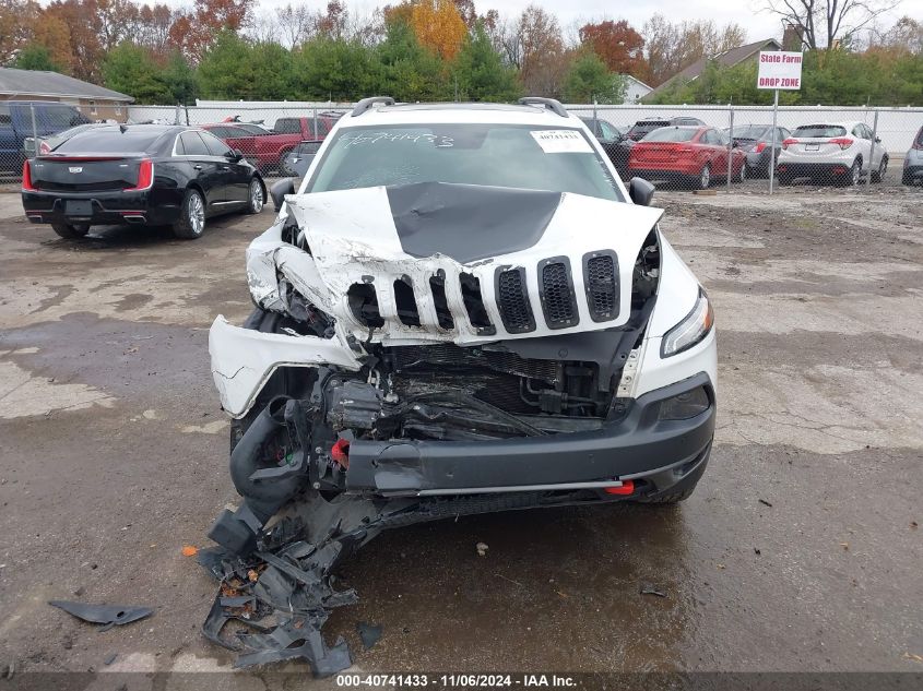 2014 Jeep Cherokee Trailhawk VIN: 1C4PJMBS7EW122019 Lot: 40741433