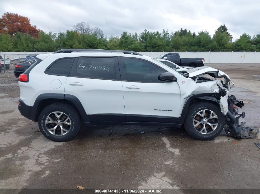 2014 Jeep Cherokee Trailhawk VIN: 1C4PJMBS7EW122019 Lot: 40741433