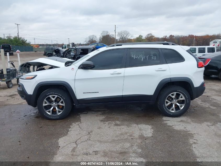 2014 Jeep Cherokee Trailhawk VIN: 1C4PJMBS7EW122019 Lot: 40741433