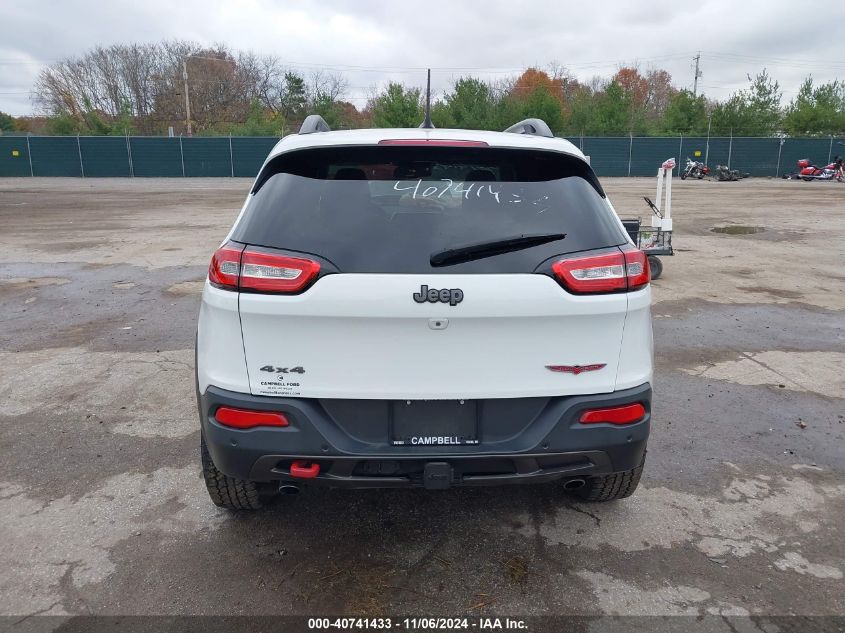 2014 Jeep Cherokee Trailhawk VIN: 1C4PJMBS7EW122019 Lot: 40741433