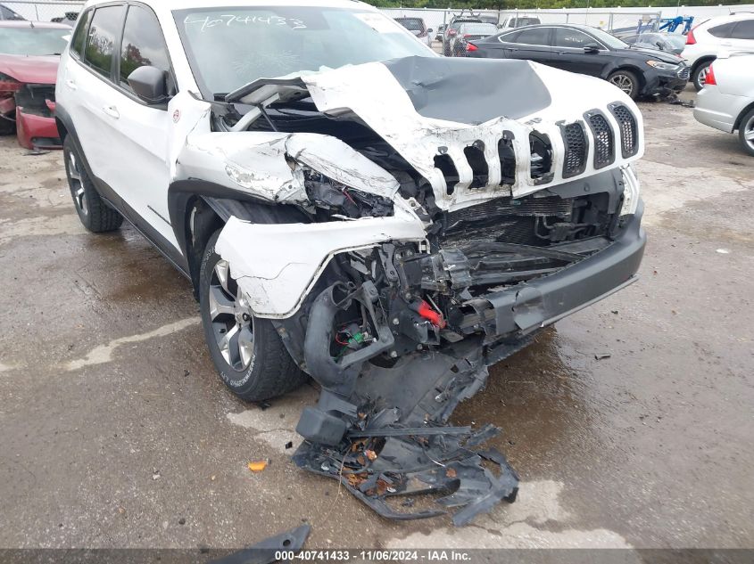 2014 Jeep Cherokee Trailhawk VIN: 1C4PJMBS7EW122019 Lot: 40741433