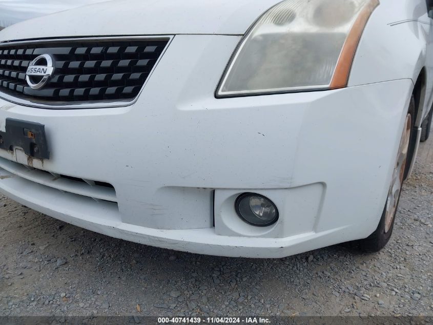 2008 Nissan Sentra 2.0S VIN: 3N1AB61EX8L618567 Lot: 40741439