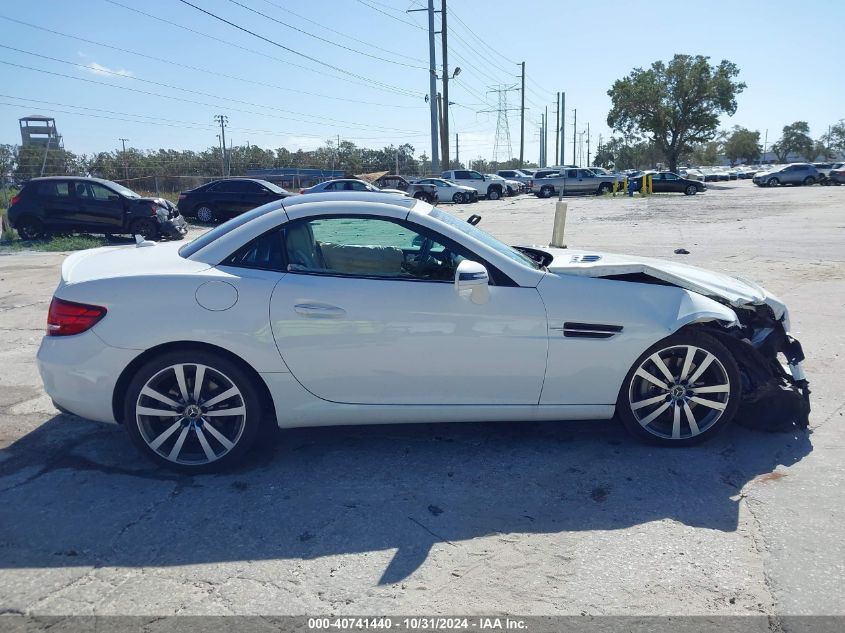 2017 Mercedes-Benz Slc 300 VIN: WDDPK3JA7HF139185 Lot: 40741440