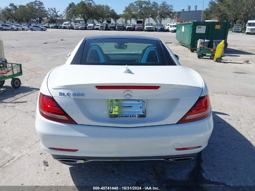 2017 Mercedes-Benz Slc 300 VIN: WDDPK3JA7HF139185 Lot: 40741440