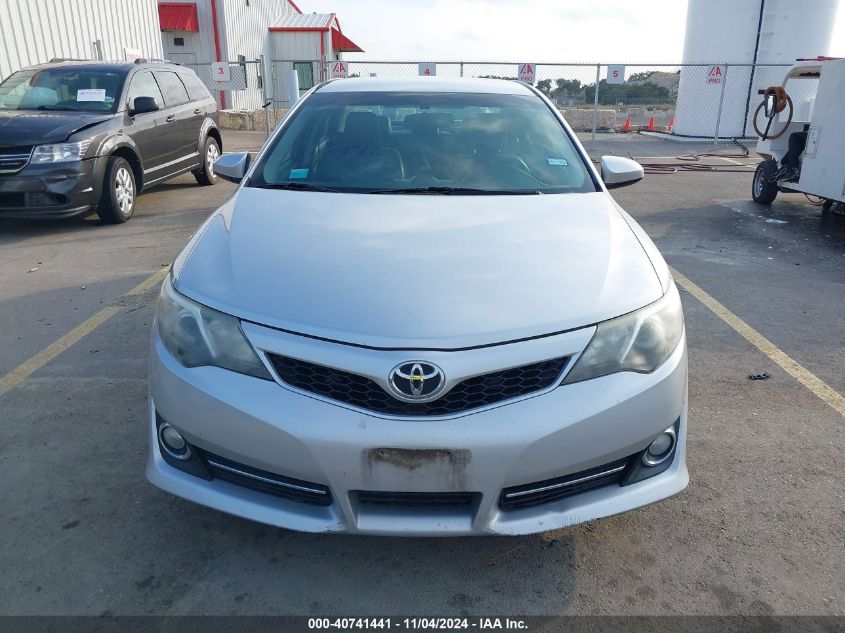 2012 Toyota Camry Se VIN: 4T1BF1FK7CU117217 Lot: 40741441