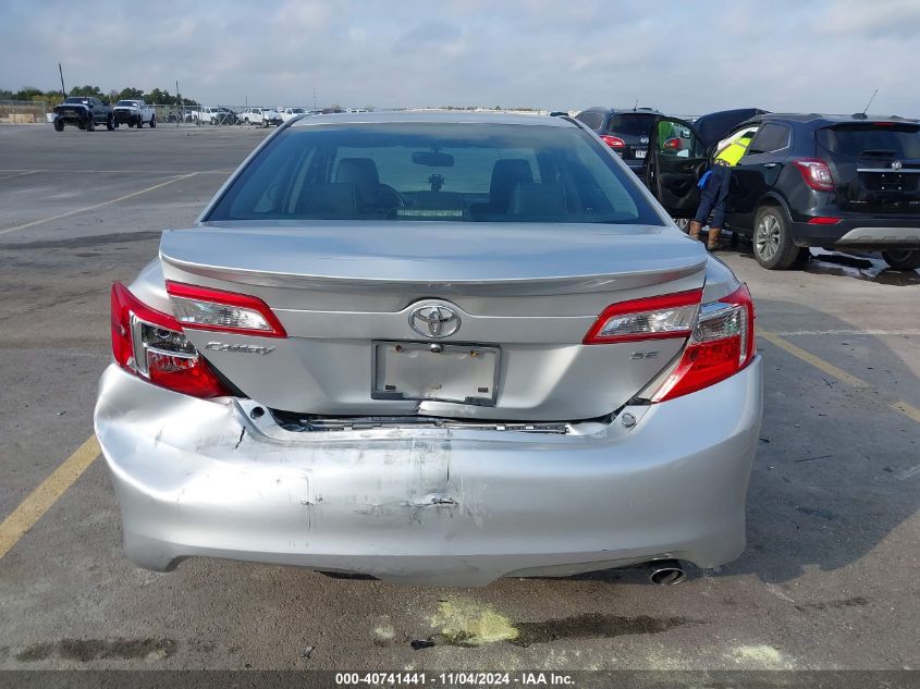 2012 Toyota Camry Se VIN: 4T1BF1FK7CU117217 Lot: 40741441