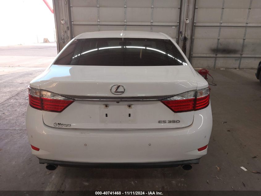 2015 Lexus Es 350 Crafted Line VIN: JTHBK1GG0F2164601 Lot: 40741468