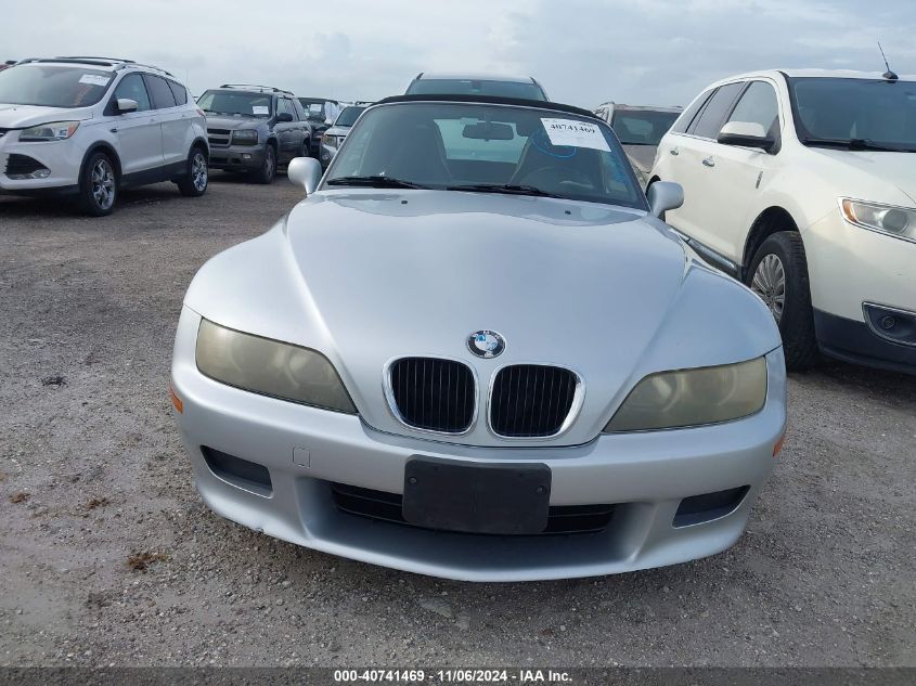 2000 BMW Z3 2.3 VIN: WBACH9344YLG18179 Lot: 40741469