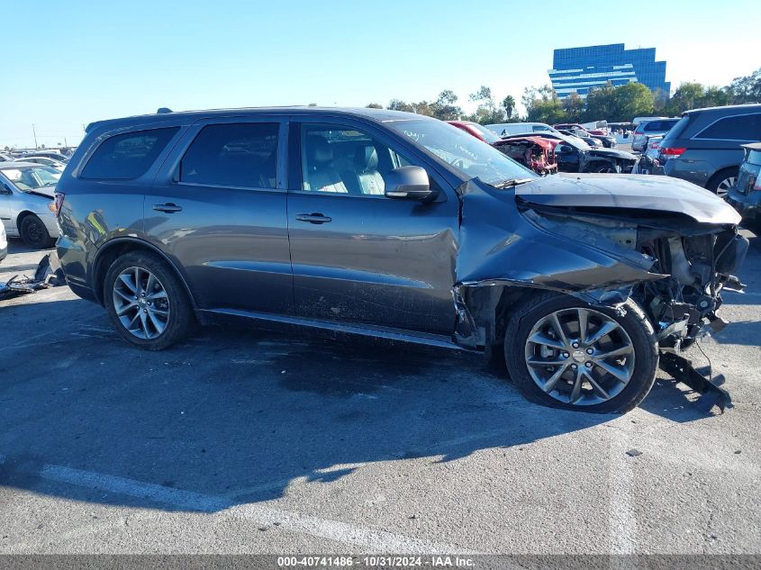 2014 Dodge Durango R/T VIN: 1C4SDHCTXEC596578 Lot: 40741486