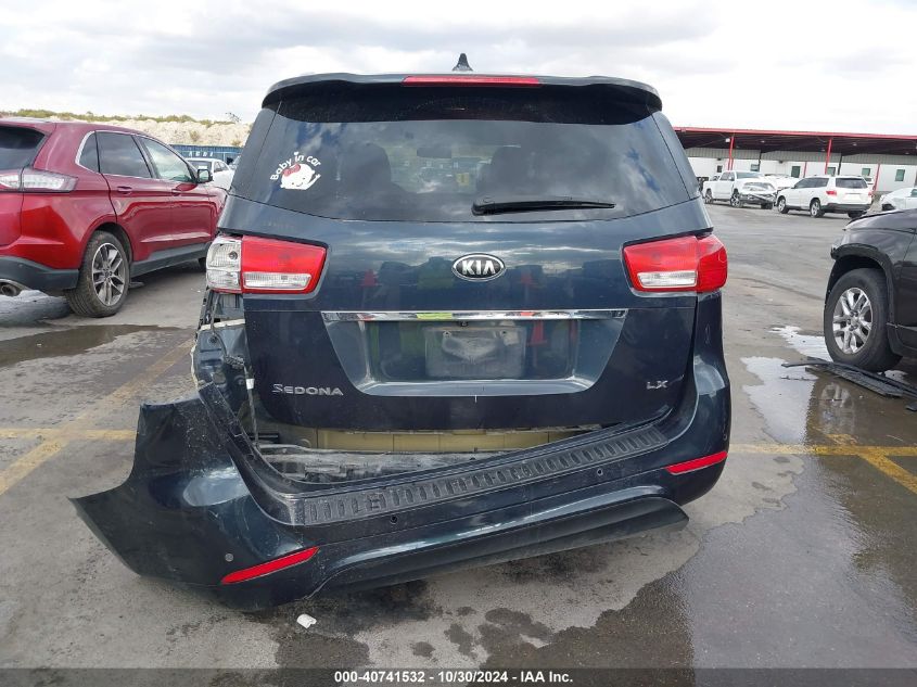 2016 Kia Sedona Lx VIN: KNDMB5C12G6149465 Lot: 40741532