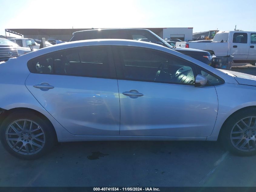 2017 Kia Forte Lx VIN: 3KPFL4A75HE153433 Lot: 40741534