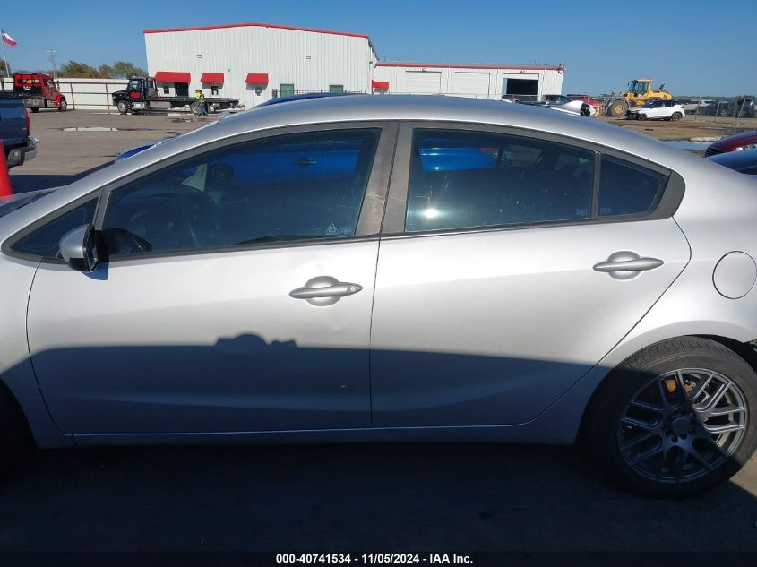 2017 Kia Forte Lx VIN: 3KPFL4A75HE153433 Lot: 40741534