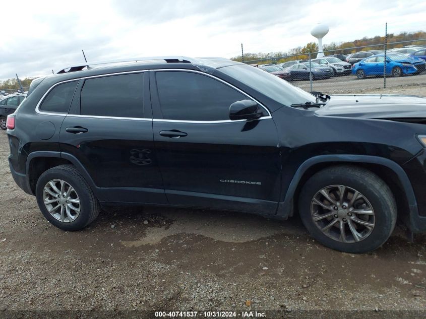 2019 Jeep Cherokee Latitude Fwd VIN: 1C4PJLCB0KD222477 Lot: 40741537