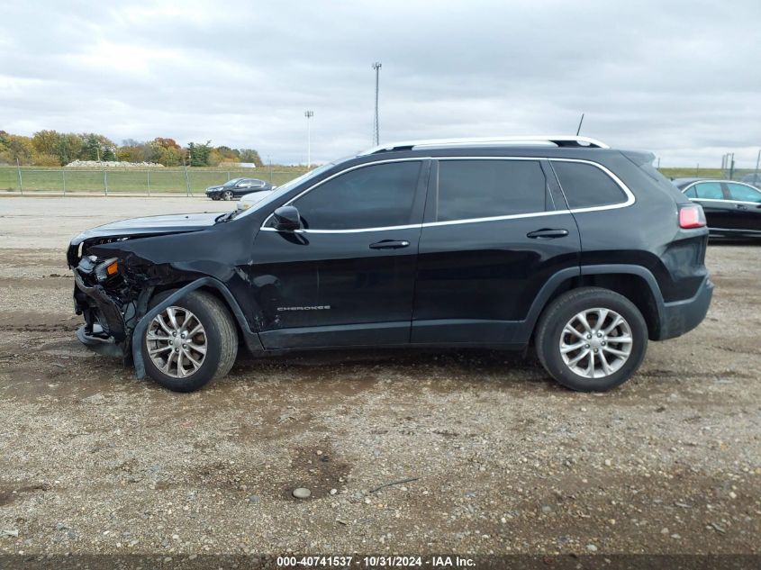 2019 Jeep Cherokee Latitude Fwd VIN: 1C4PJLCB0KD222477 Lot: 40741537