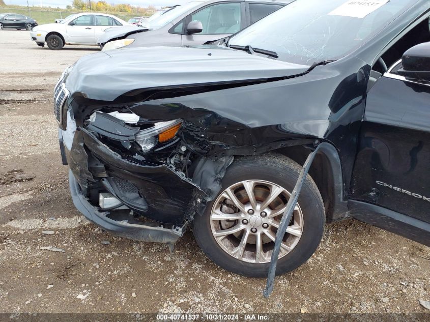 2019 Jeep Cherokee Latitude Fwd VIN: 1C4PJLCB0KD222477 Lot: 40741537