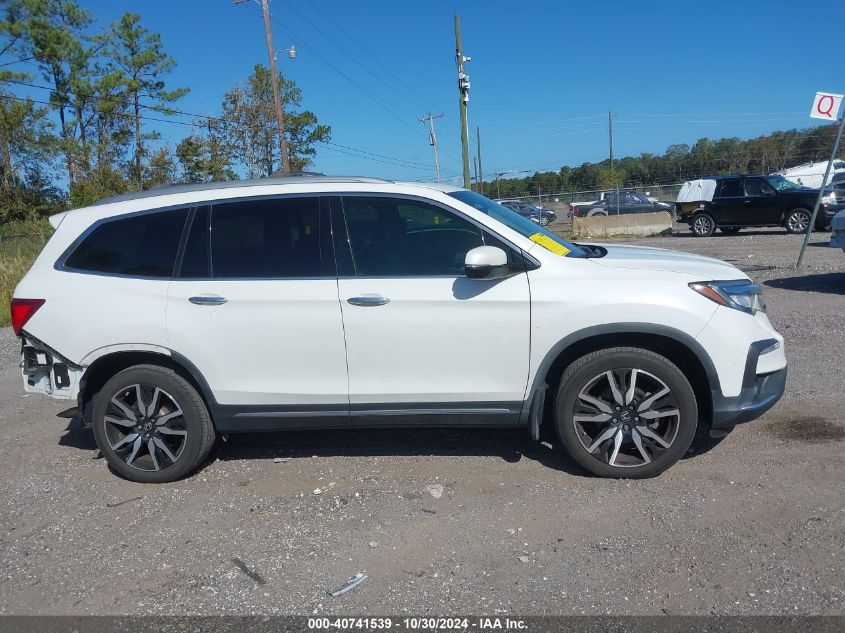 2020 Honda Pilot 2Wd Touring 7 Passenger VIN: 5FNYF5H60LB025848 Lot: 40741539