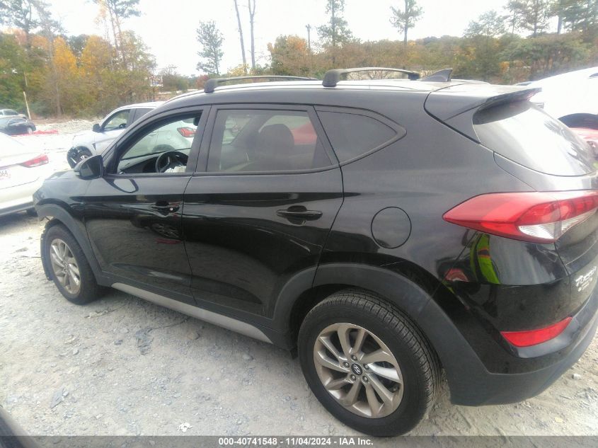 2018 Hyundai Tucson Sel Plus VIN: KM8J33A41JU737986 Lot: 40741548