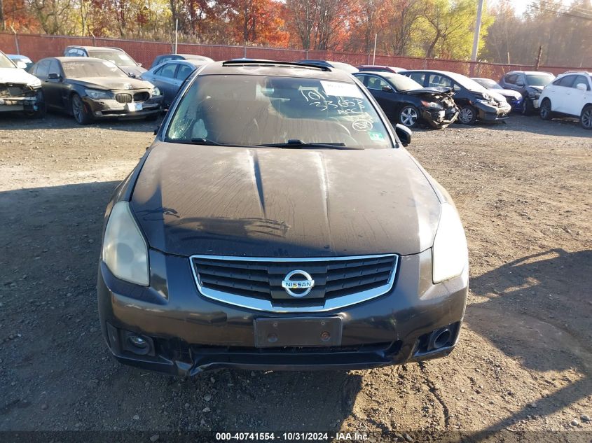 2008 Nissan Maxima 3.5 Se VIN: 1N4BA41E18C833653 Lot: 40741554