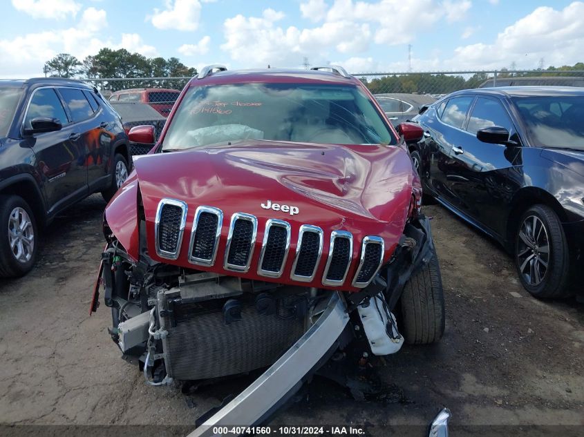 2016 Jeep Cherokee Overland VIN: 1C4PJLJS0GW302991 Lot: 40741560