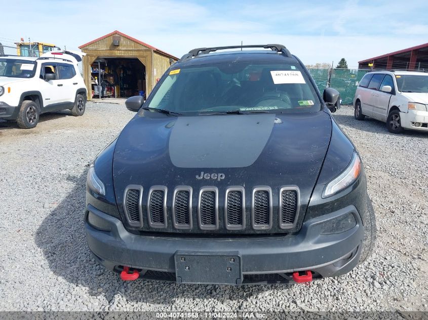 2017 Jeep Cherokee Trailhawk VIN: 1C4PJMBSXHW591223 Lot: 40741568