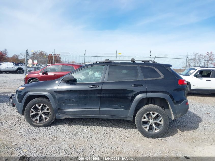 2017 Jeep Cherokee Trailhawk VIN: 1C4PJMBSXHW591223 Lot: 40741568