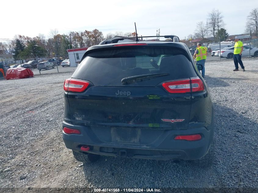 2017 Jeep Cherokee Trailhawk VIN: 1C4PJMBSXHW591223 Lot: 40741568