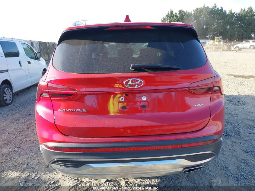 2022 Hyundai Santa Fe Sel VIN: 5NMS2DAJ5NH433595 Lot: 40741569