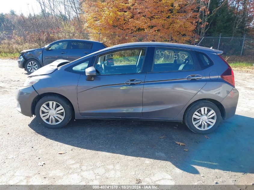 2017 Honda Fit Lx VIN: 3HGGK5G56HM700994 Lot: 40741570