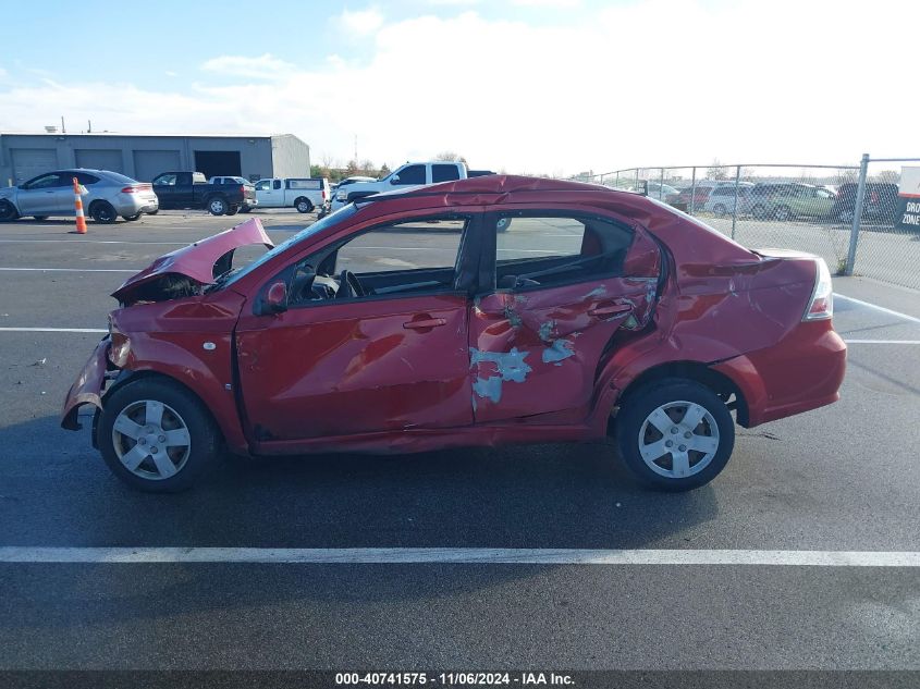 2008 Chevrolet Aveo Ls VIN: KL1TD56668B201340 Lot: 40741575