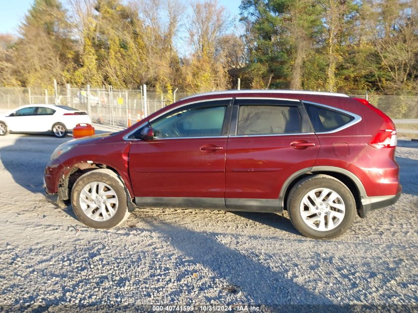 2015 Honda Cr-V Ex-L VIN: 2HKRM4H76FH702985 Lot: 40741599