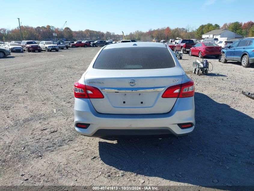 2019 Nissan Sentra Sv VIN: 3N1AB7AP1KL606192 Lot: 40741613