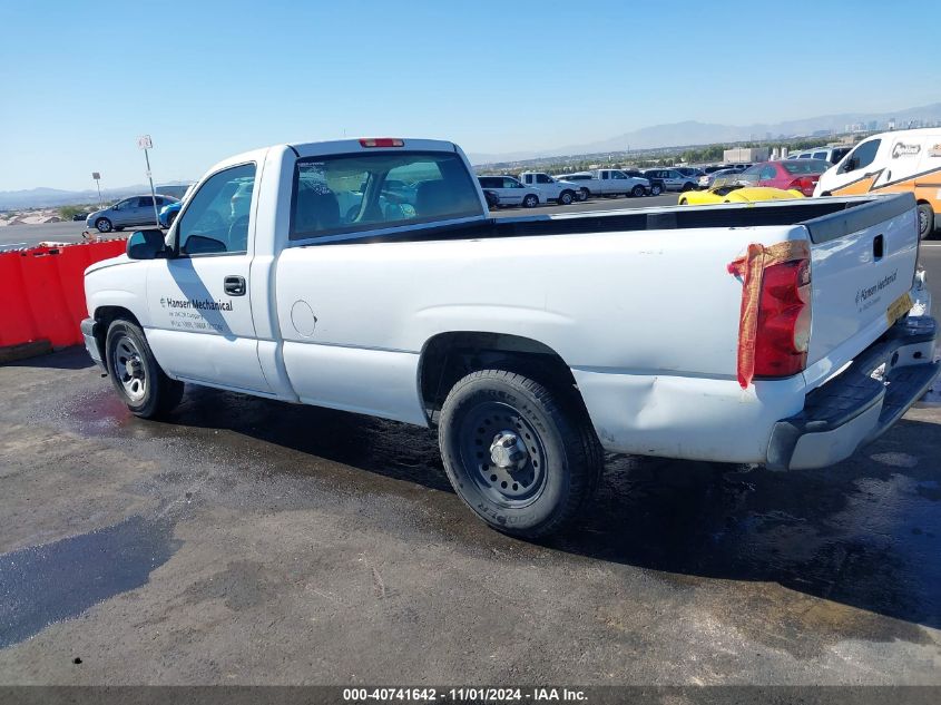 2007 Chevrolet Silverado 1500 Classic Work Truck VIN: 1GCEC14X67Z174624 Lot: 40741642