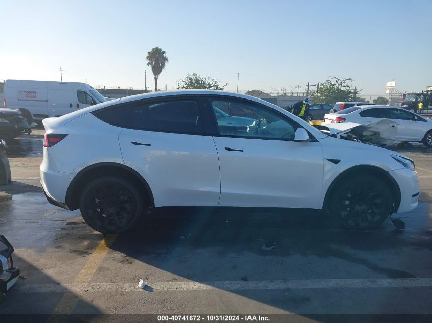 2023 Tesla Model Y Awd/Long Range Dual Motor All-Wheel Drive VIN: 7SAYGDEE6PA071368 Lot: 40741672