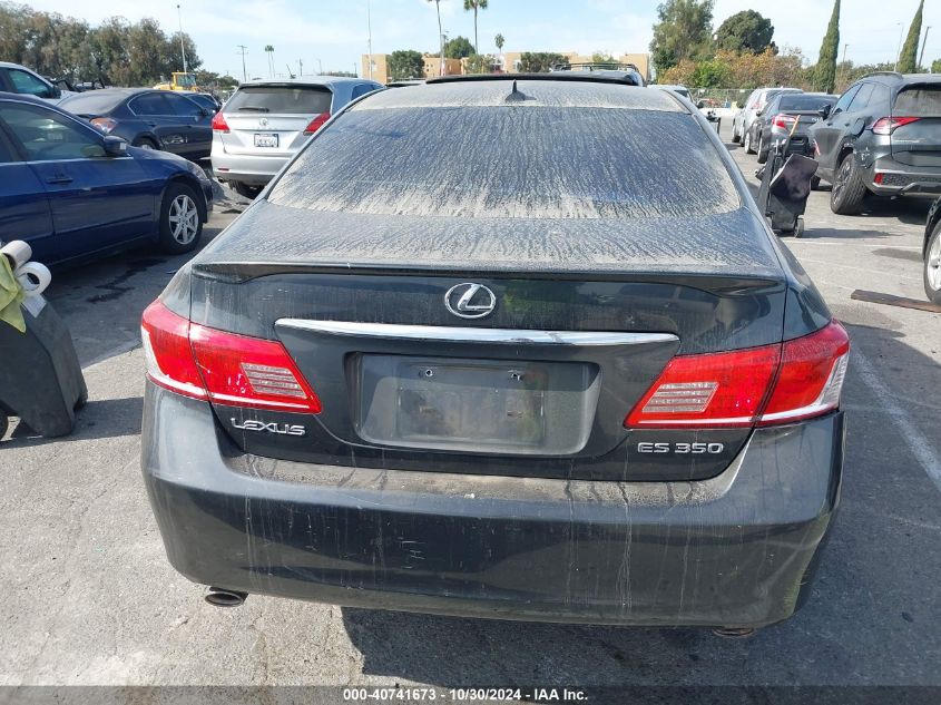 2010 Lexus Es 350 VIN: JTHBK1EG6A2370999 Lot: 40741673