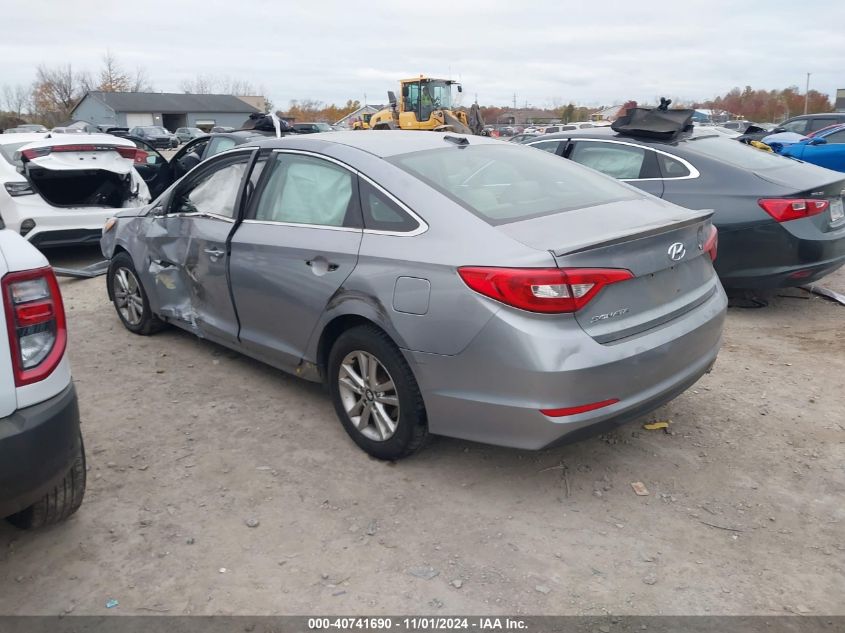 2015 Hyundai Sonata Se VIN: 5NPE24AF6FH087456 Lot: 40741690