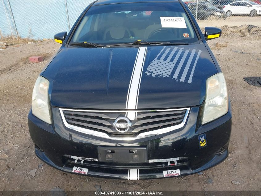 2010 Nissan Sentra 2.0 VIN: 3N1AB6AP2AL616531 Lot: 40741693