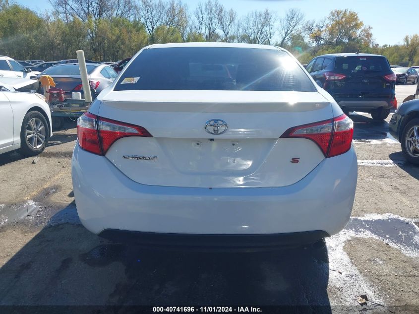 2016 Toyota Corolla S Plus VIN: 5YFBURHE8GP463795 Lot: 40741696