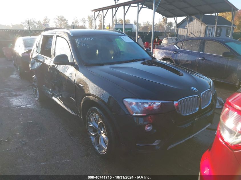 2016 BMW X3 xDrive28I VIN: 5UXWX9C54G0D87911 Lot: 40741715