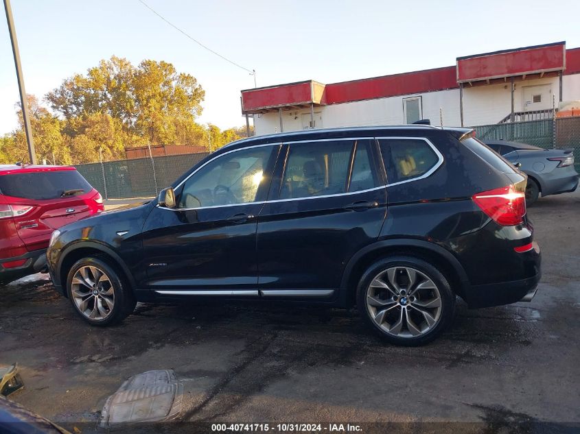 2016 BMW X3 xDrive28I VIN: 5UXWX9C54G0D87911 Lot: 40741715