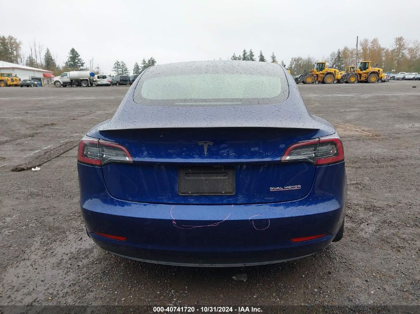 2020 Tesla Model 3 Performance Dual Motor All-Wheel Drive VIN: 5YJ3E1EC2LF586889 Lot: 40741720