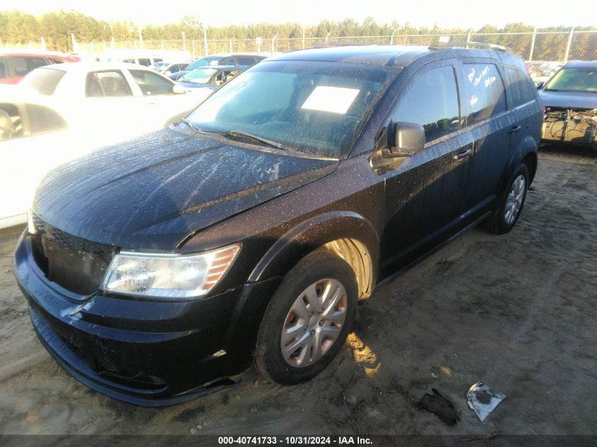 VIN 3C4PDCAB9HT662274 2017 Dodge Journey, SE no.2